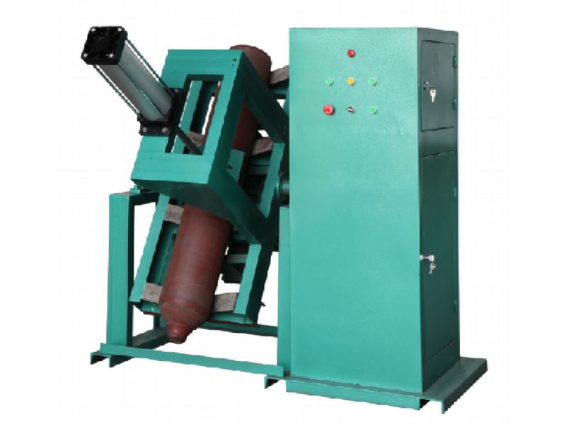 Máquina de vertido automática de cilindro de gas sin costuras con generador de vapor